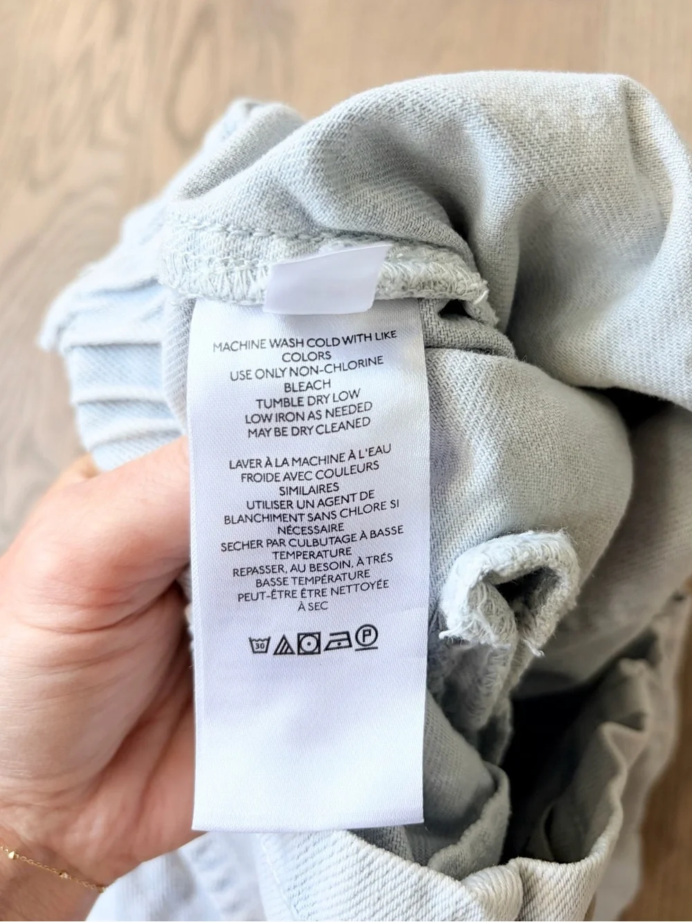 Pilcro by Anthropologie Slim Boyfriend High Waisted Light Wash Denim Shorts - Picture 5 of 8